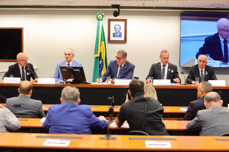 Audiência pública na Câmara dos Deputados reúne presidente de associações comerciais e parlamentares e Foto: Tauan Alencar