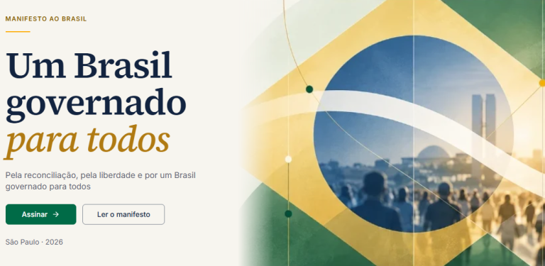 Página oficial da Carta aos Brasileiros da Rede Pauta Brasil